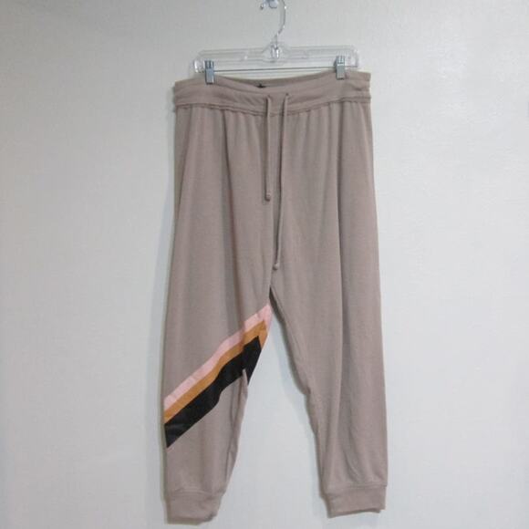 Wildfox Tan Atmosphere Cosmic Joggers Sz XL - Picture 1 of 10